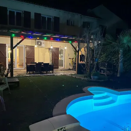 4 Clim Piscine Parking 15 Min Ferienhaus Fabrègues