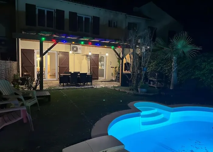4 Clim Piscine Parking 15 Min Casa de Férias Fabrègues